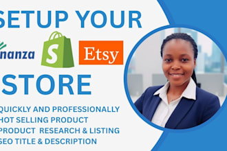 do bonanza listing with SEO and product description