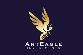 design investors and recognize hardwork logo