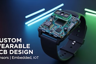 custom wearable pcb design for smart devices, sensors, and embedded system
