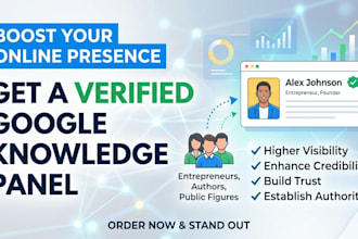 setup and fix google knowledgepanel for individuals