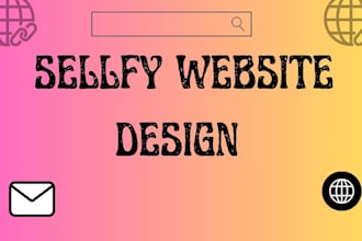 do sellfy website design and redesign