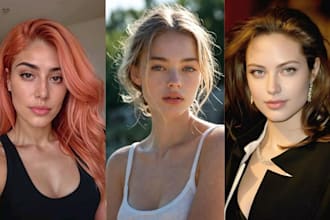 create realistic ai influencer model consistent ai image lora training flux ai