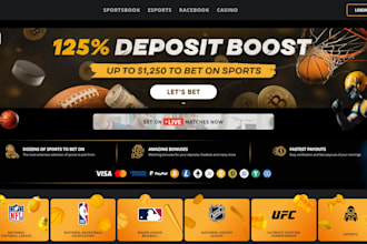 develop gamble website, sport app, crypto bet app, bet website, gamble site