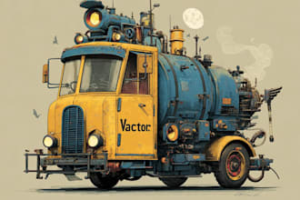 design a custom vector illustration for you