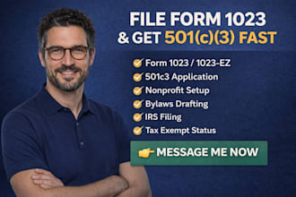 file form 1023, 1023ez, 501c3 nonprofit tax exempt, bylaws, registration