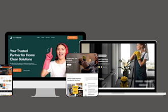 design  a wix lead generation website for cleaning, plumbing, hvac business
