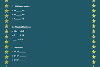 create printable class 1 and class 2 math worksheet for kids