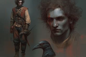 fantasy horror and fantasy horror character