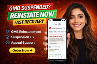 reinstate suspended google business profile gmb suspension fix expert fast