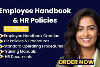 write employee handbook and HR policies for startups and small business