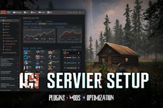 setup and configure your rust dedicated server with plugins and mods, rust game