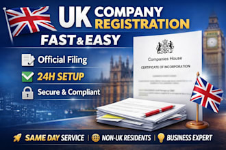 register your company in the UK with fast and compliant setup