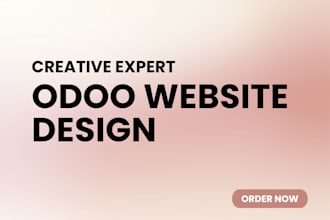 do ecommerce website design and customization on odoo website