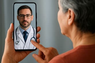 develop ai telemedicine app, ai patient app, ai doctor app, healthcare app