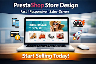 design responsive prestashop store for ecommerce success