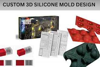 do silicone mold, 3d printing, prototyping
