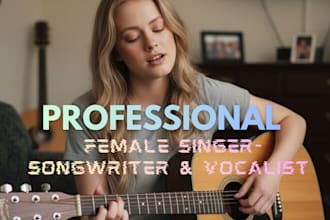 be your female pop singer female vocalist edm singer songwriter female singer