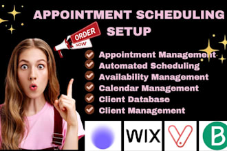 setup appointment scheduling goldie mend jane fresha wix timely weave xola thryv