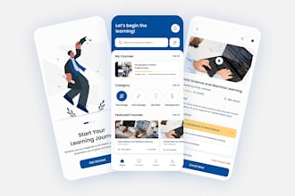 develop e learning app, educational app, lms app, kid learning app, udemy app