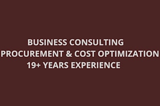 consulting optimize your business