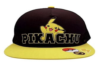 design a beautiful pikachu logo for your cap