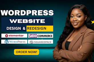 build wordpress, design wordress, redesign modern wordpress in 24 to 48 hours