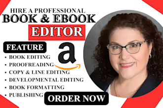 professionally proofread, edit and polish your book, novel, manuscript or memoir