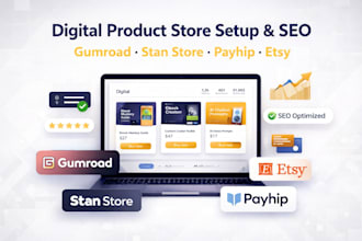 do etsy store setup etsy digital product design etsy shop setup etsy SEO