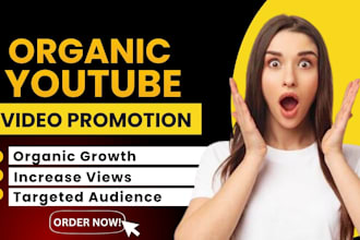 do organic youtube video promotion to get million views