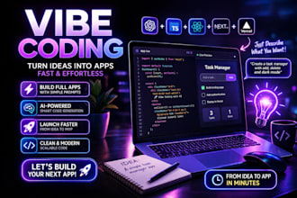build or fix your vibe coded mvp web app