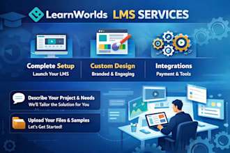 create, customize, and manage your learnworlds lms platform