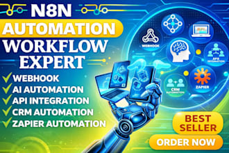 build n8n automation workflow for lead generation and CRM