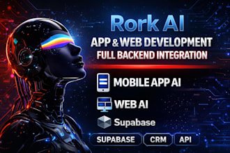 rork ai mobile app with supabase backend integration, rork app, lovable crm app
