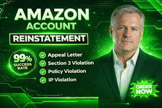 reinstate your amazon account suspension with poa appeal and section 3 fix