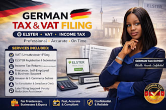 do german tax advisor german vat elster filing income tax return