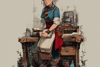 dnd art and dnd character art
