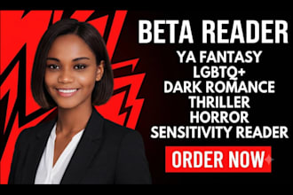 sensitivity reader beta reader beta read dark romance ya fantasy thriller