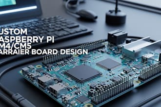 design raspberry pi cm4 cm5 carrier board pcb and embedded hardware