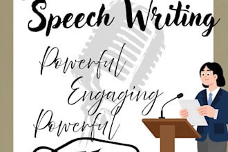 write a powerful, and engaging speech for students, events