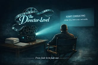 provide film and TV script consulting and story development