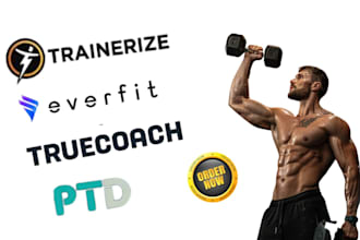 transfer your workout programs in trainerize, everfit, or truecoach