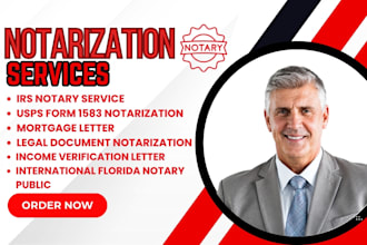 notarize legal document, usps 1583 form, online notary, florida notary public