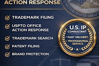 file trademark, respond to uspto office action trademark search patent filling