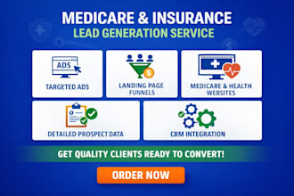 build a medicare website and generate health insurance and medicare leads