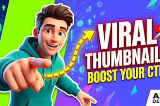 design viral youtube thumbnails