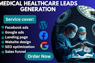 design medical website healthcare marketing dental clinic sales funnel leads
