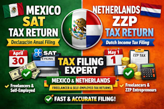 file mexico sat tax return or netherlands zzp dutch tax return