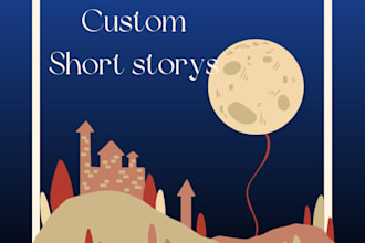 write custom short stories in english or german