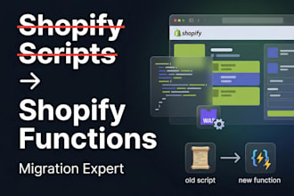 migrate shopify scripts to shopify functions for custom checkout