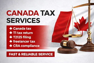 handle freelancer tax canada, t1 t2125 filing, expense deductions cra compliance
